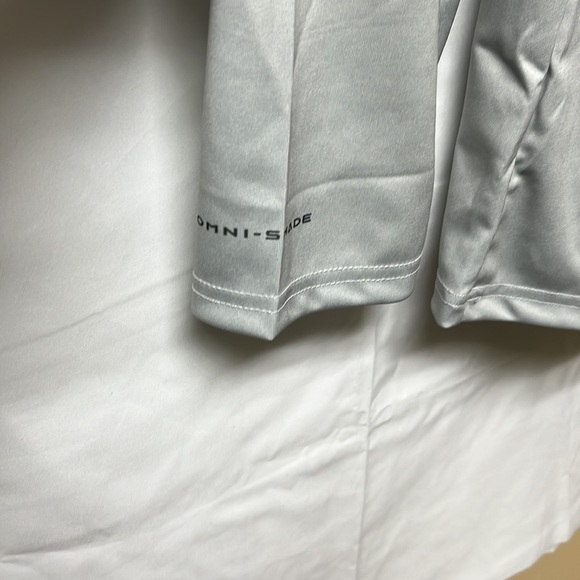 Columbia men’s tall size terminal tackle PFG flag LS, cool gray/AL fish - Picture 4 of 7